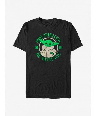 Star Wars The Mandalorian Luck Of The Child T-Shirt $10.52 T-Shirts