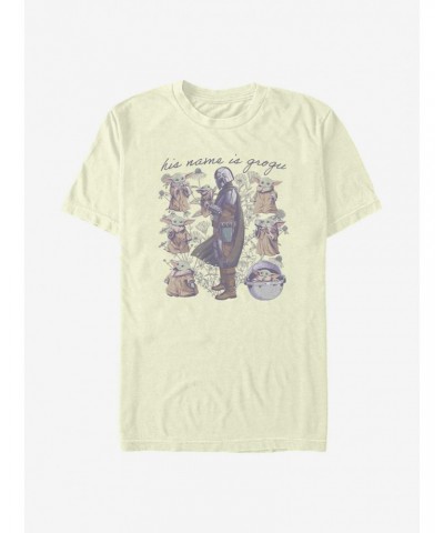 Star Wars The Mandalorian The Child Floral T-Shirt $11.71 T-Shirts