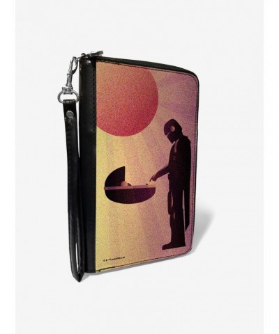Star Wars The Mandalorian And The Child Zip-Around Wallet $17.45 Wallets