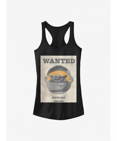 Star Wars The Mandalorian Wanted The Child Girls Tank Top $8.37 Tops