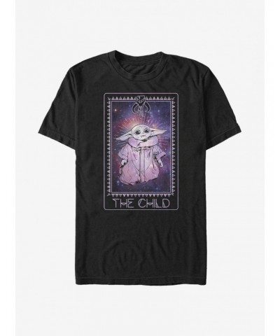 Star Wars The Mandalorian Cosmic Tarot The Child T-Shirt $9.08 T-Shirts
