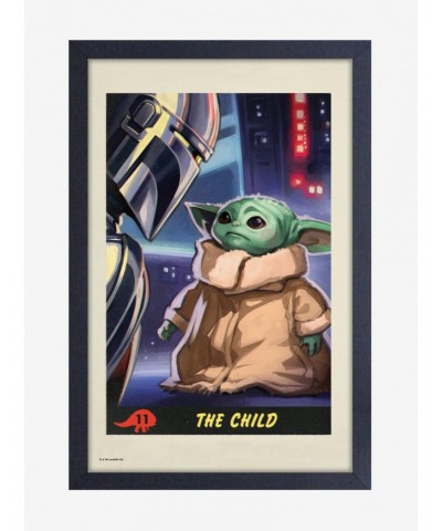 Star Wars The Mandalorian The Child Framed Poster $11.70 Posters