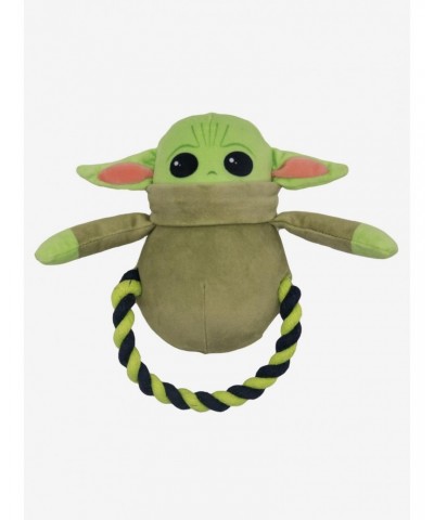 Star Wars The Child Green Black Plush and Round Rope Dog Toy $5.86 Toys