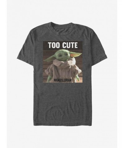 Star Wars The Mandalorian The Child Too Cute T-Shirt $10.52 T-Shirts