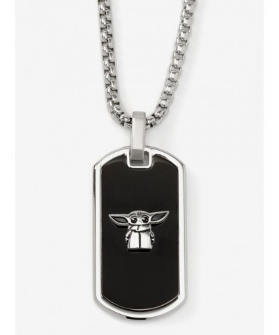 Star Wars The Mandalorian The Child Stainless Steel Necklace $57.36 Necklaces