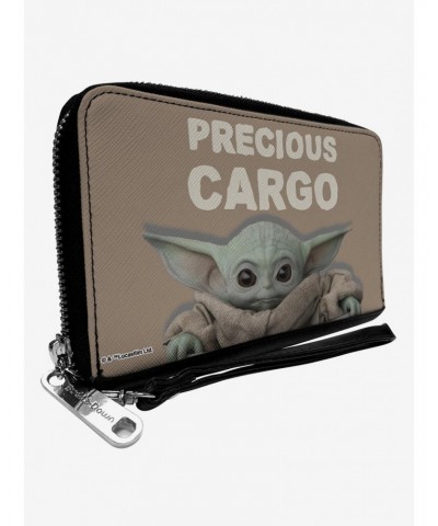 Star Wars The Mandalorian The Child Precious Cargo Zip Around Wallet $14.66 Wallets