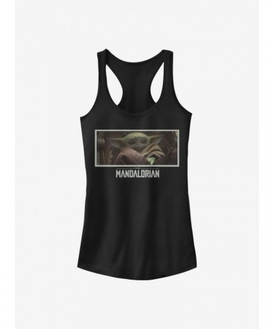 Star Wars The Mandalorian The Child The Stare Girls Tank Top $7.97 Tops