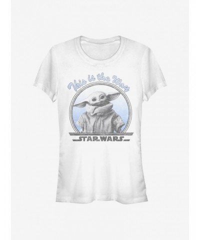 Star Wars The Mandalorian The Child This Is The Way Girls T-Shirt $10.46 T-Shirts